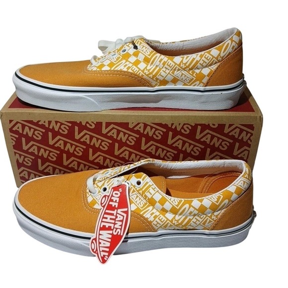 Vans Other - VANS Era Off The Wall Golden Nugget New With Box &Tag Sneakers Skater Sz9.5 #551